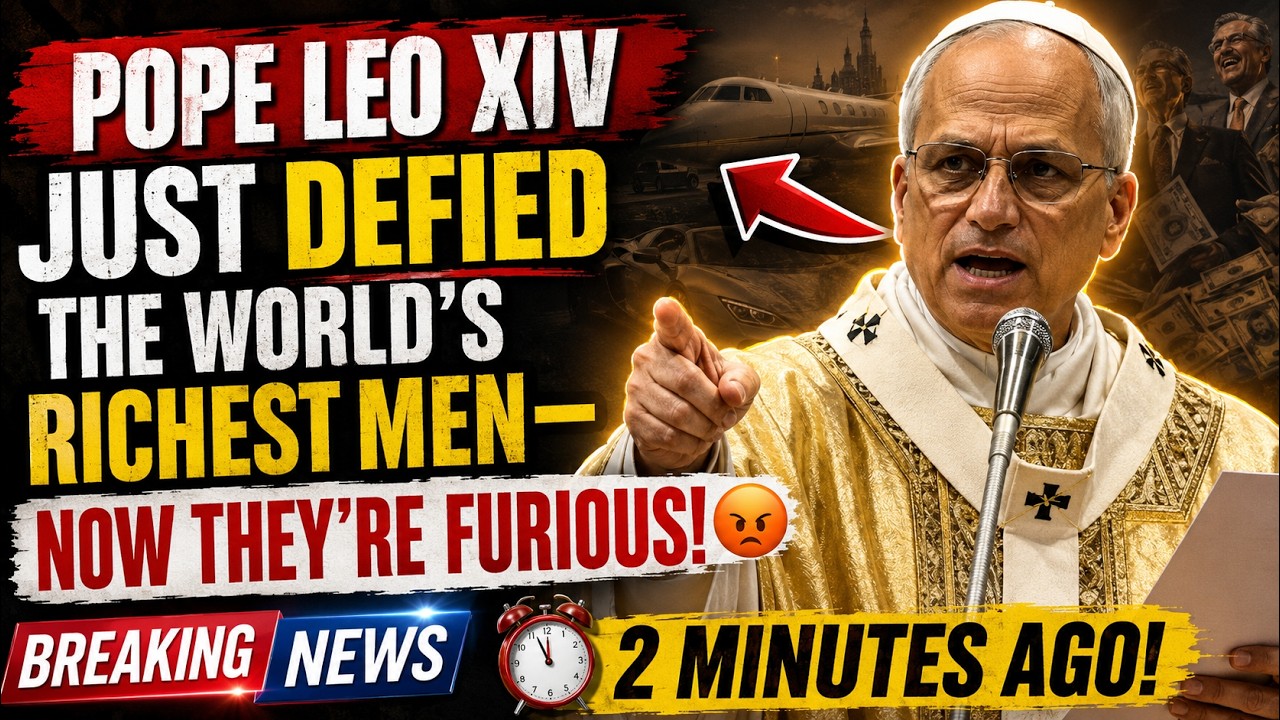 Pope Leo XIV Just Took On the World's Richest Men &mdash; And They're Furious