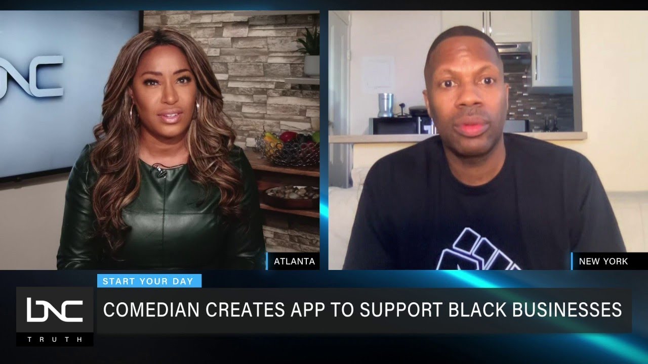 Comedian Creates App to Find Black Businesses Near Users