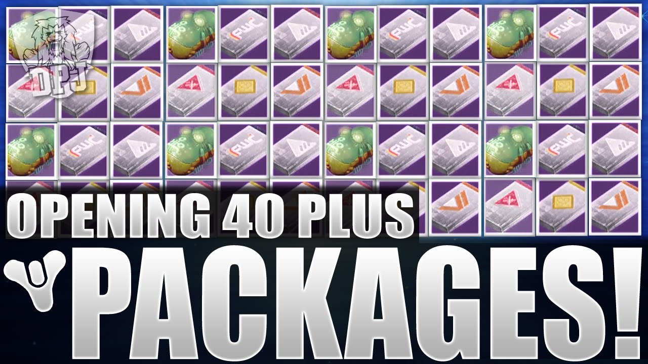 Destiny: Opening 40+ Packages - Crucible, Vanguard, Faction, Sterling Treasure & More!