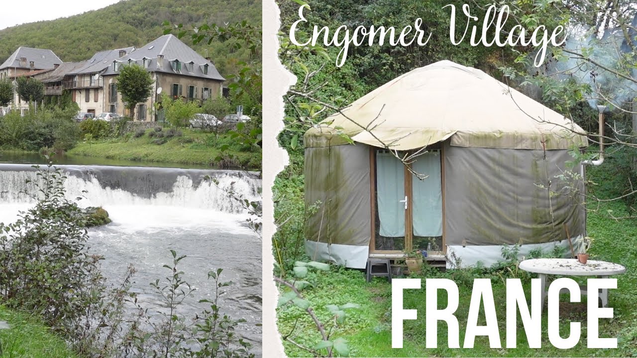 Beautiful French Mountain Village - Farmers Market & Walk Tour at Ariège, Pyrénées, Occitanie France