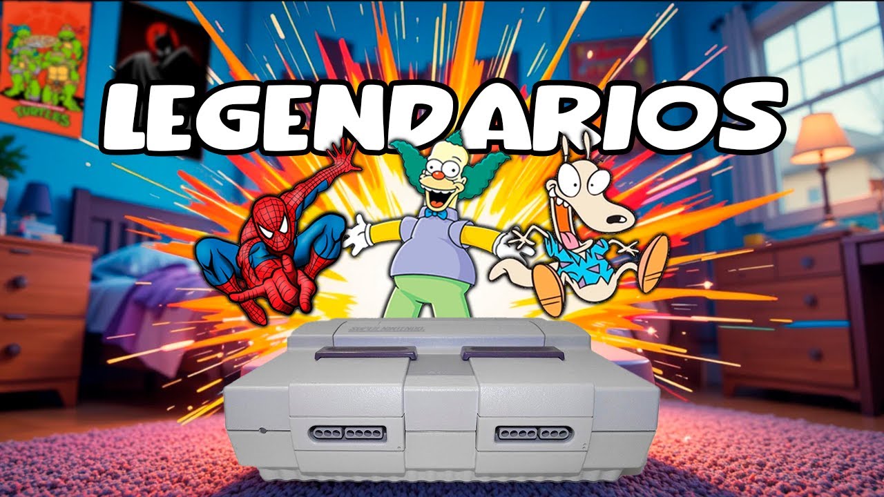 ¡Los Juegos de CARICATURAS en SNES que Marcaron Nuestra INFANCIA!
