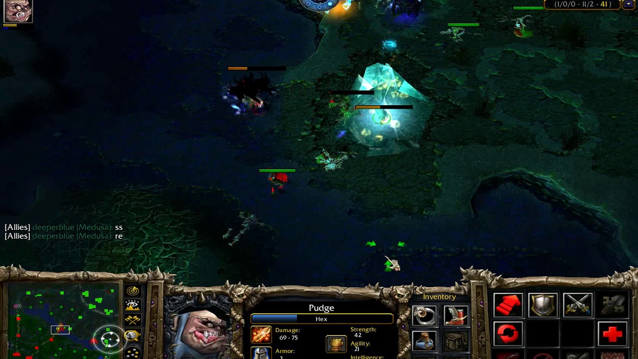 Warcraft 3 Defense Of The Ancients Dota Pudge '' BestMurlocPlay ''