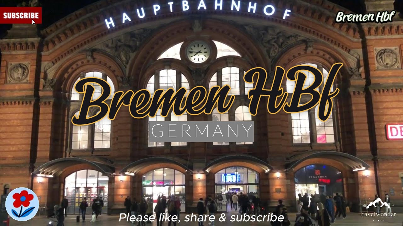 Bremen HBF | Bremen Main Train station | Germany 🇩🇪