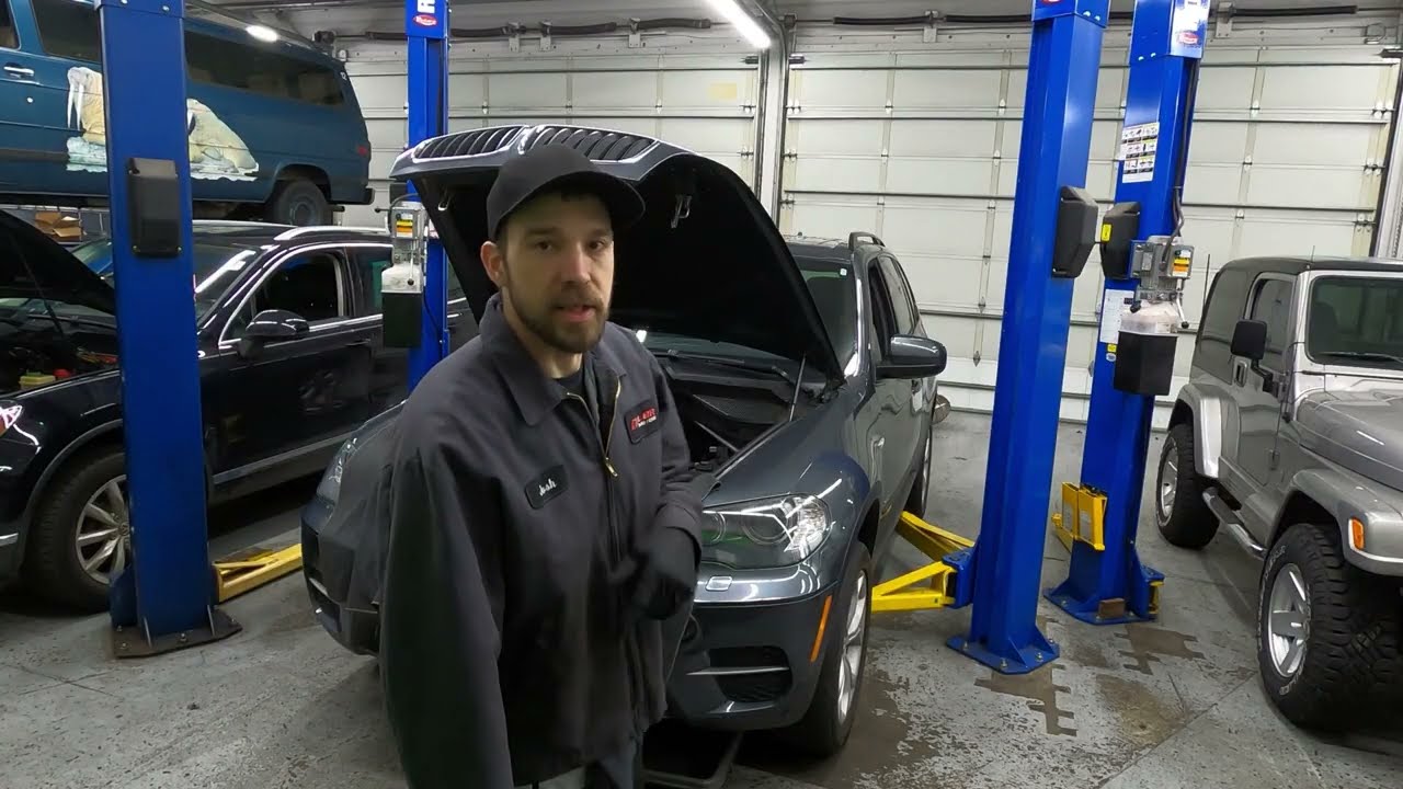 BMW X5 Coolant Leak
