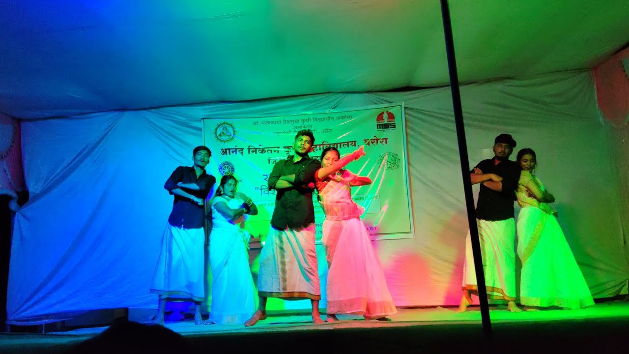 South Indian style dance video ✨💃🕺ll nss camp anca warora ll 