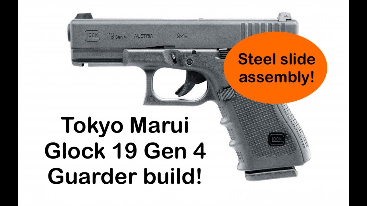 Tokyo Marui Glock Gen4 guarder build! Slide assembly! #airsoft #glock #gen4 #guarder #tokyomarui