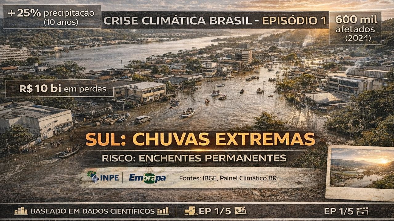 CRISE CLIMÁTICA BRASIL - 