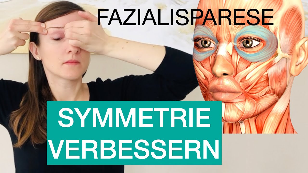 Fazialisparese - verspannte Gesichtsmuskulatur ENTSPANNEN und DEHNEN  - Synkinetisches Stadium
