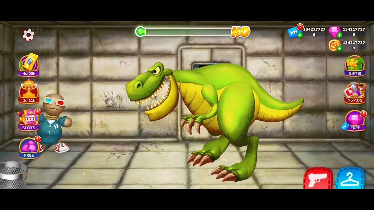 Kick the Buddy's game play new level 