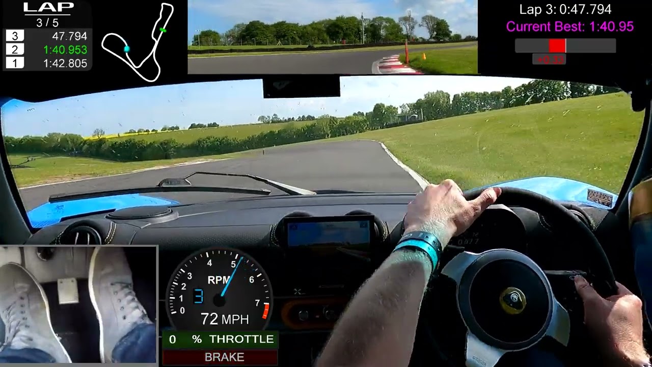 Lotus Exige 410 at Cadwell Park - Clear laps - 23/05/23