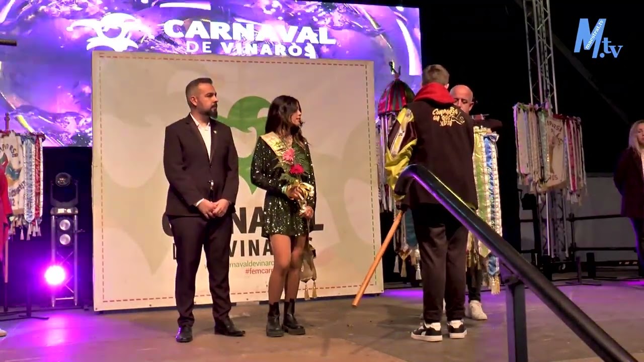 Maestrat Tv - Vinaròs - Imposició de Bandes a les Reines i Reis del Carnaval 2024