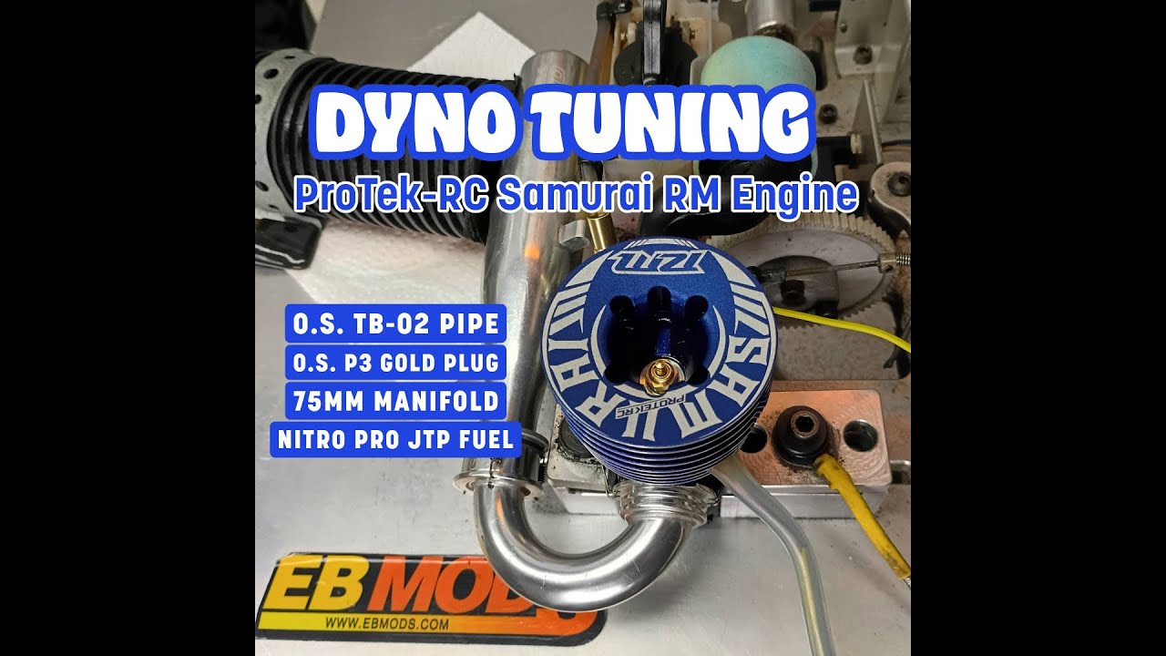 Dyno Tuning a ProTek-RC .21 Samurai RM Engine