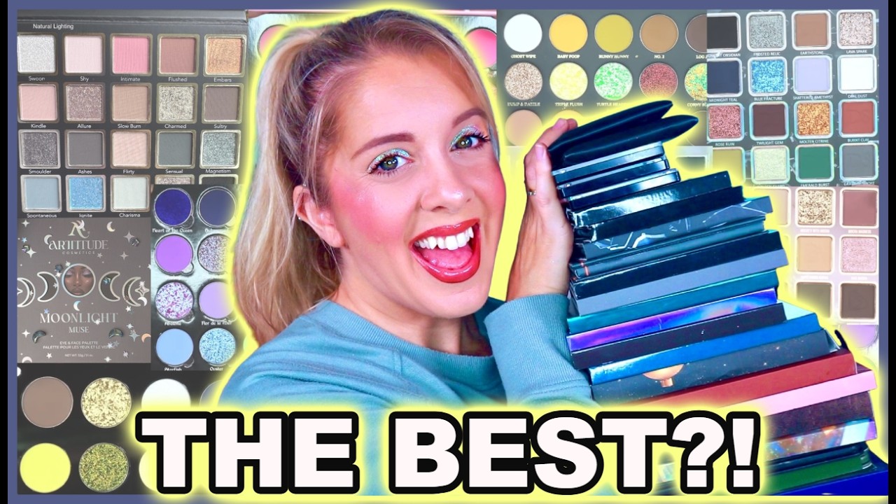 Ranking the TOP 10 Brands With the BEST Shimmer Formulas ✨