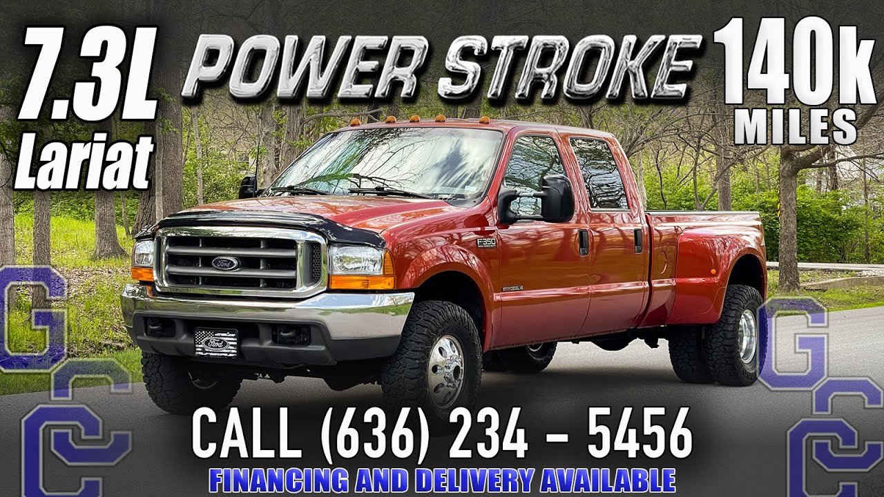 7.3 Powerstroke For Sale: 1999 Ford F-350 DRW Lariat 4x4 Diesel With Only 142k Miles