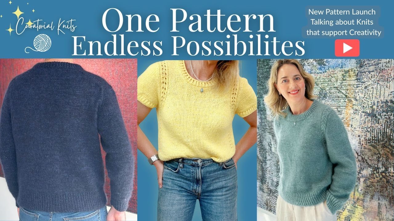 Curator Sweater Launch! Knit Creatively + My Curatorial Take on Color