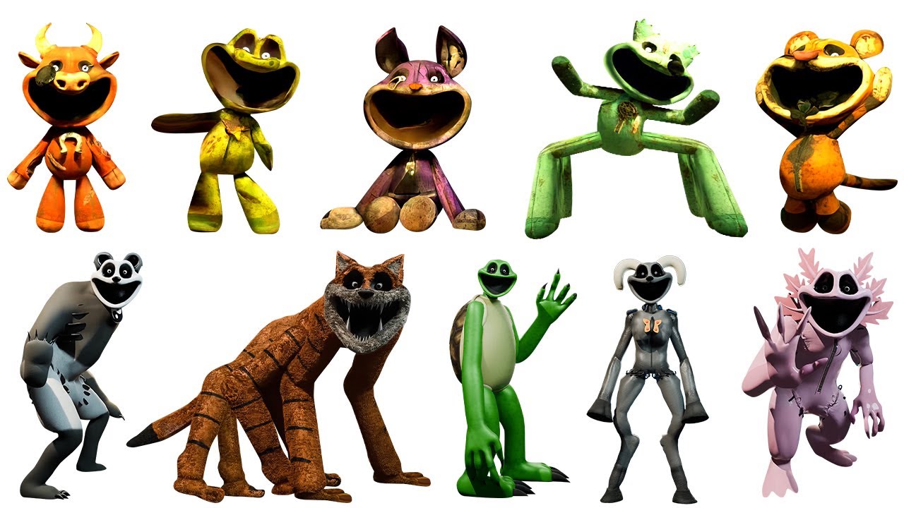 Niveles de Poder de los Smiling Critters Rechazados (Poppy Playtime Cap.3, juguetes rechazados)