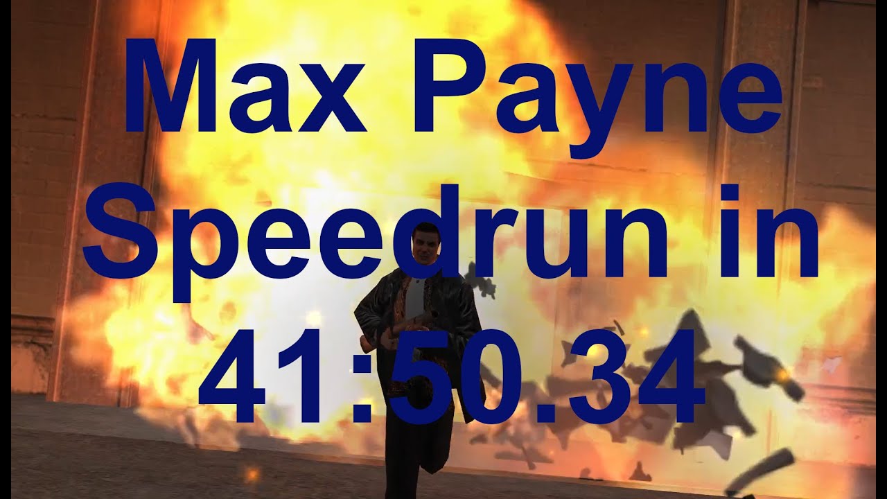 [Old WR] Max Payne (Fugitive Difficulty) in 41m 50.340s