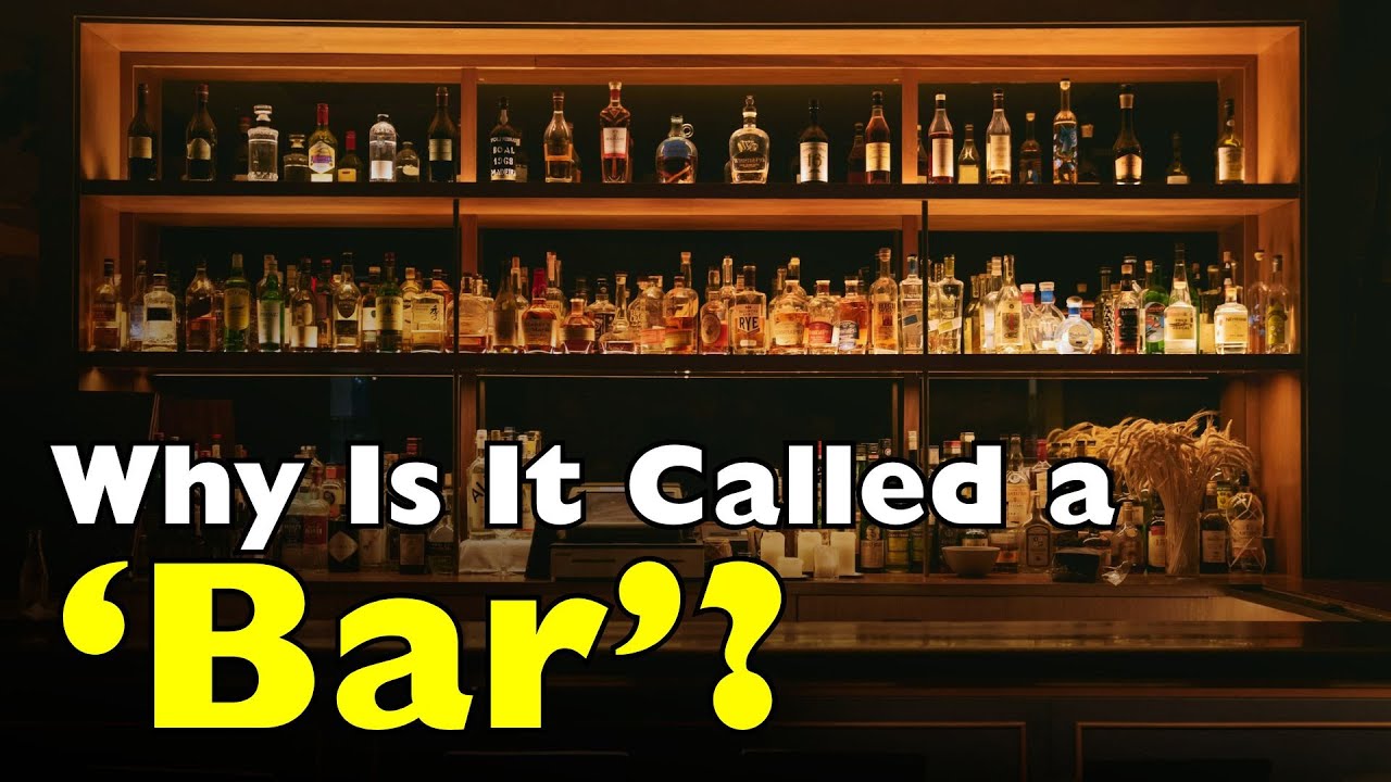 Why Do We Call It a 'Bar'? It Wasn&rsquo;t Always About Drinking [ID0616]