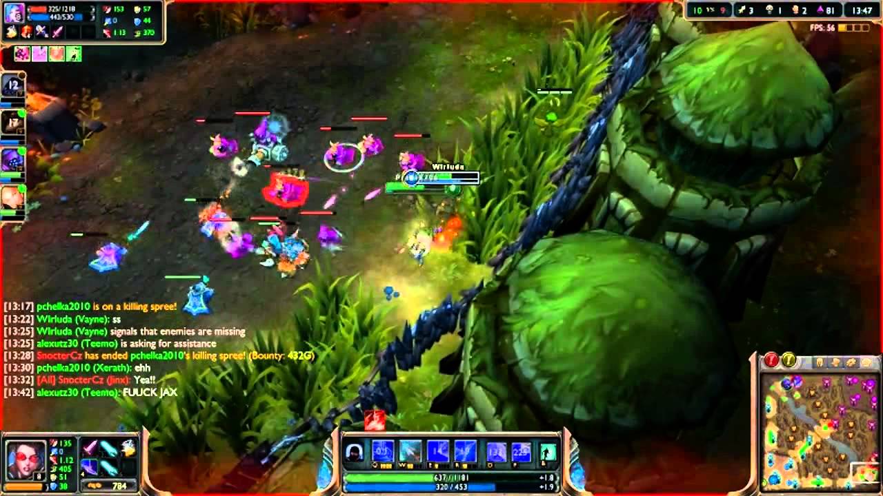 League of Legends-Vayne gameplay pl-jak wyjść z brązu-poradnik