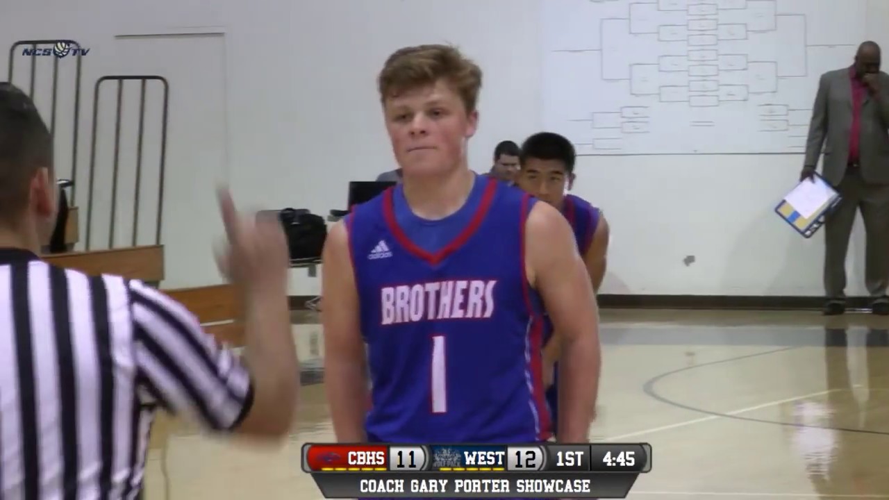Merrill West vs Christian Brothers High School Boys Basketball LIVE 12/2/17