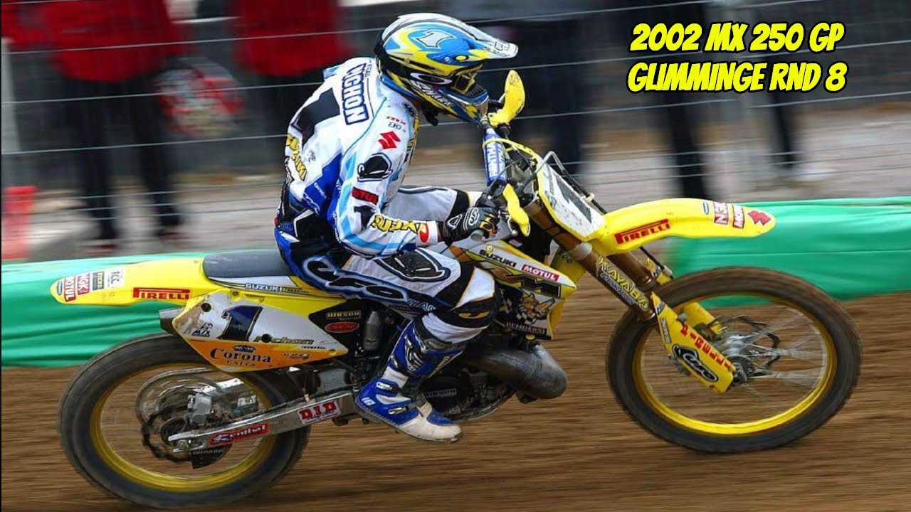 2002 GP MOTOCROSS 250 MX GP - GLIMMINGE - ROUND 8
