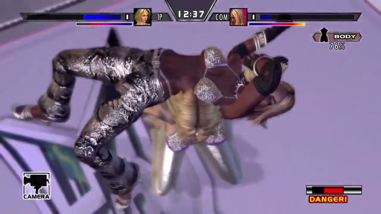 Rumble Roses XX Dixie Clemets (Aisha outfit) vs Aisha