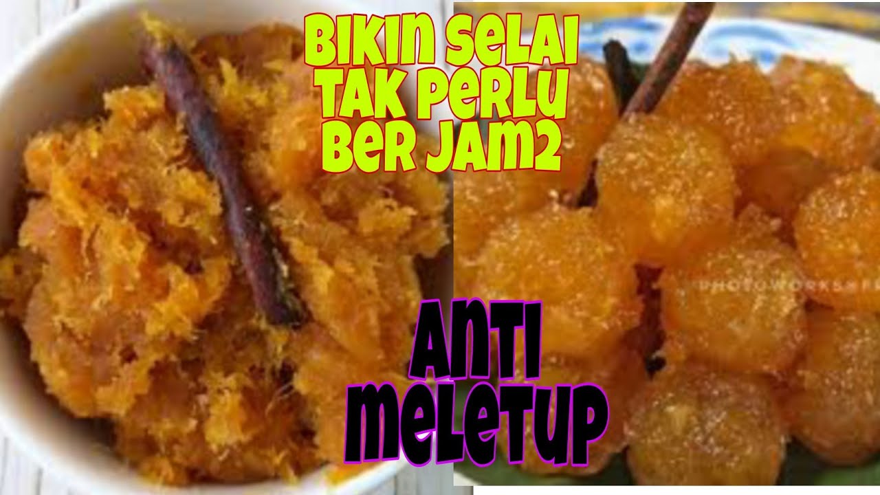 bikin selai nanas anti meletup tidak perlu berjam2.