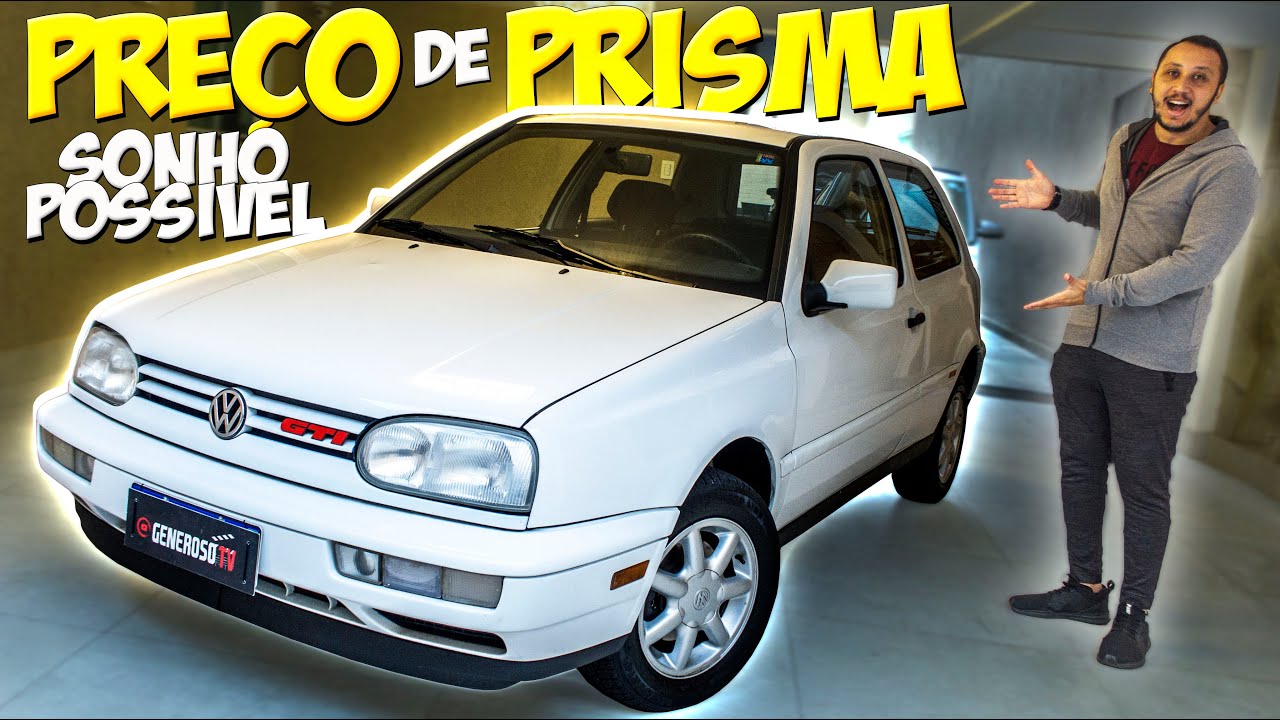 O CARRO MAIS DESEJADO dos ÚLTIMOS ANOS 🔥 GOLF GTI MK3 BRANCO RARO