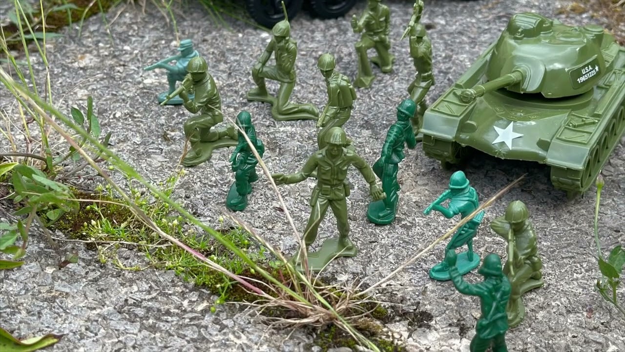 Plastic Army Men series: The battle in the garden (2024) Stop Motion