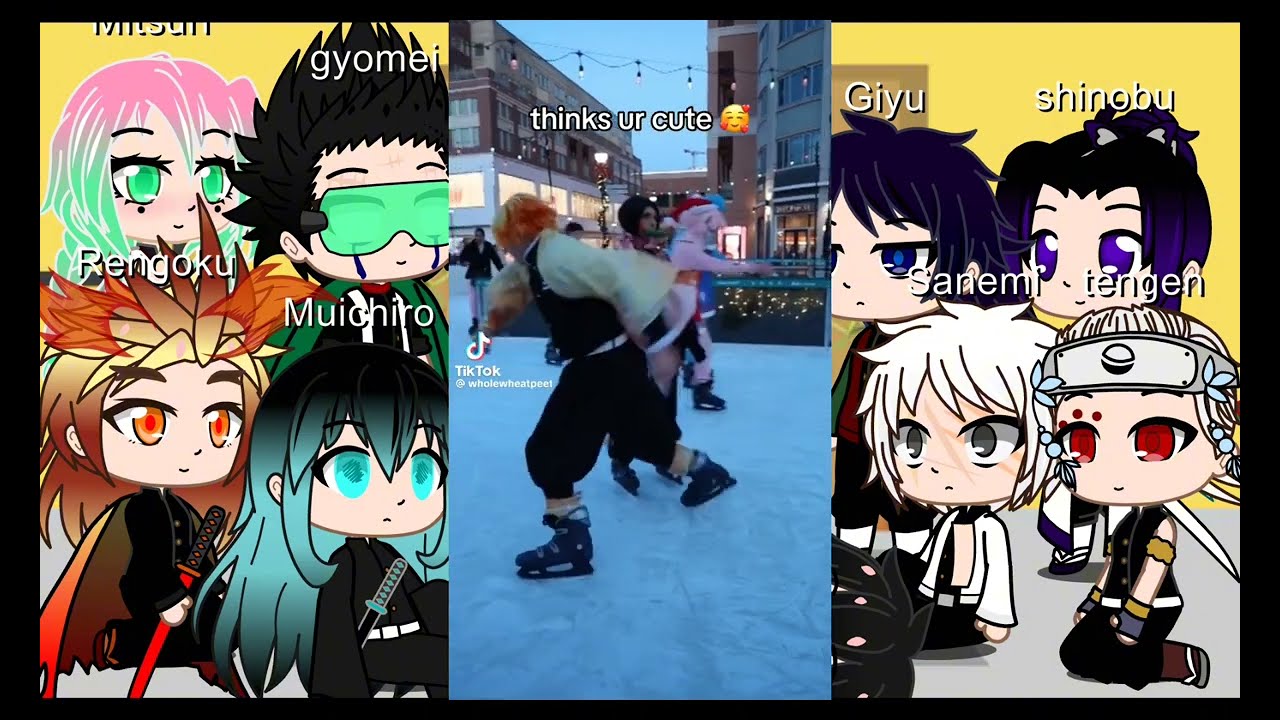 hashiras react to themselves | kny | funny | demon slayer