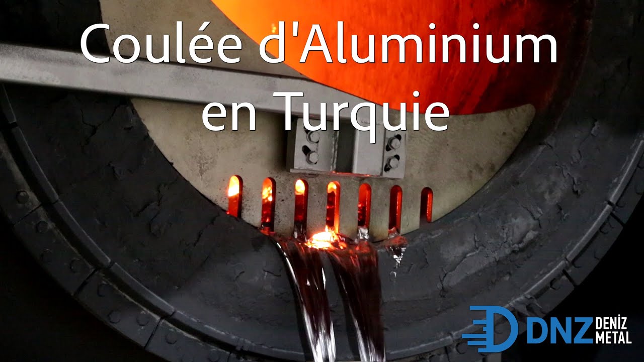 “Deniz Coulée de Métal”  ²⁰²⁰ - Lingots d’Aluminium - Coulée Secondaire de Lingots d'Aluminium