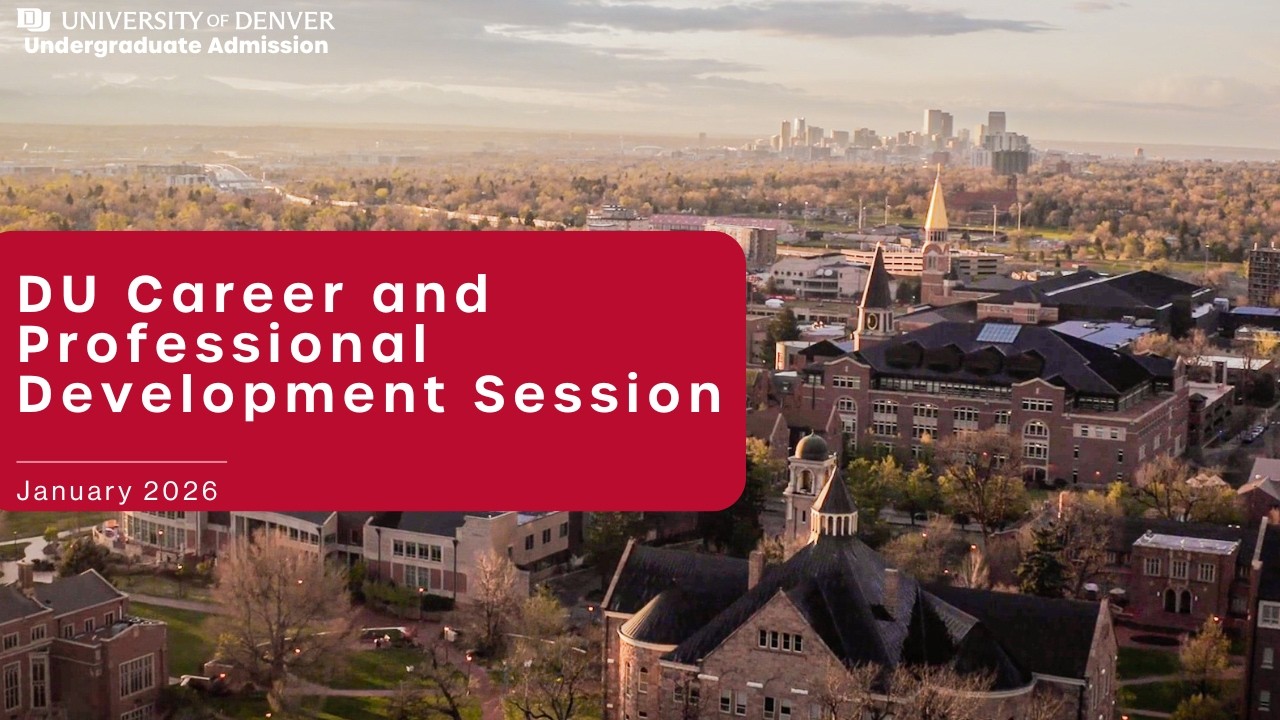 Virtual Open House 2026 | Career and Professional Development