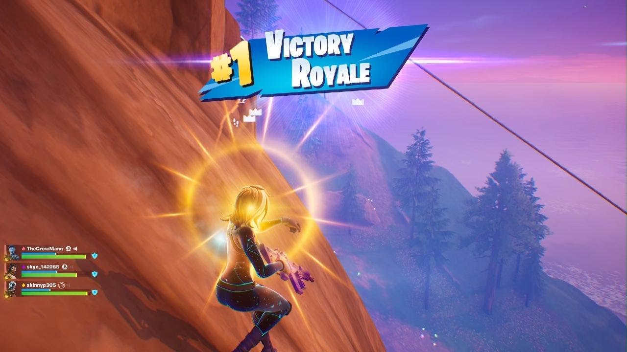 #1 VICTORY ROYALE Zero Build Squads Battle Royale Fortnite