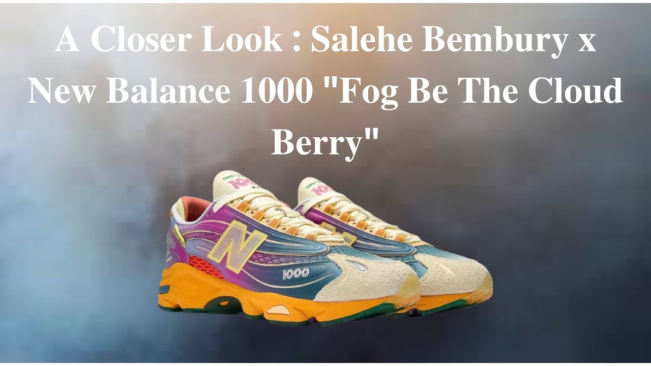 Внимательный взгляд: Salehe Bembury x New Balance 1000 