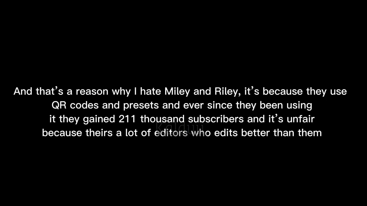 Why I don’t like @MileyandRileyYT
