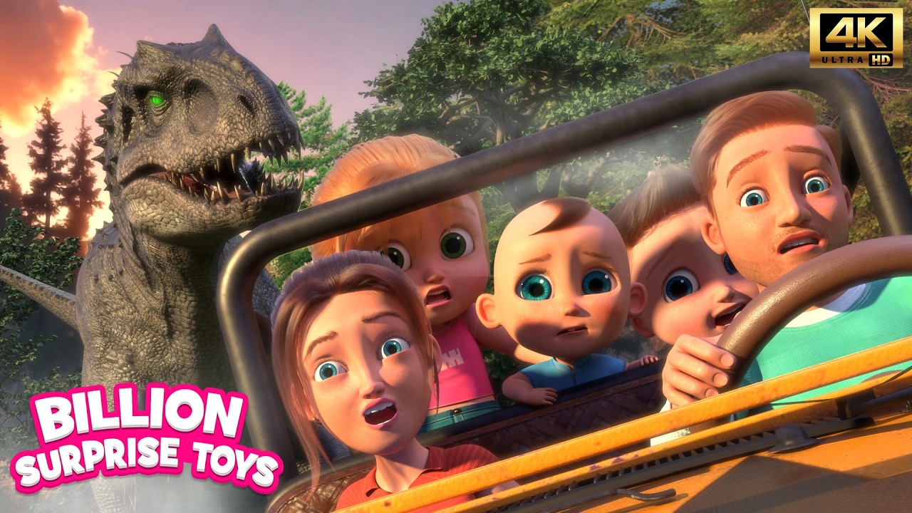 Dino Trouble: The Family Jungle Escape!