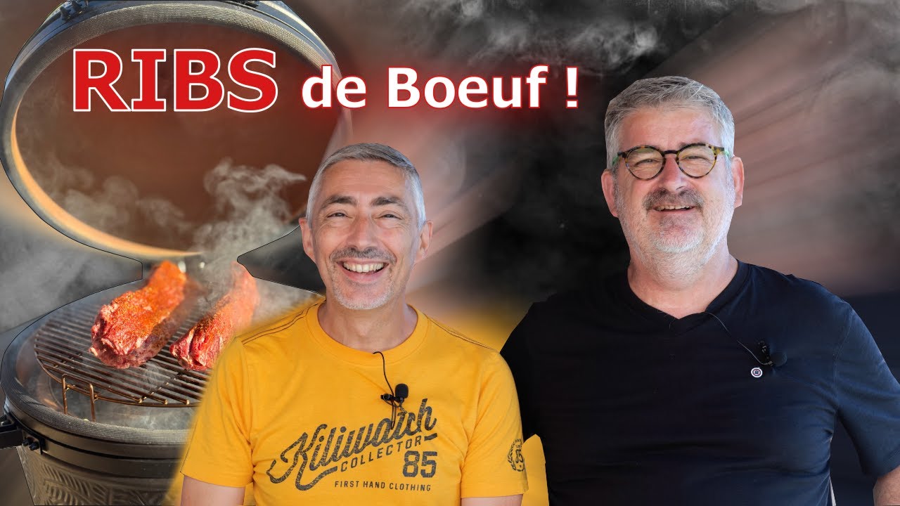 Ribs de boeuf au kamado ! Fantastique !