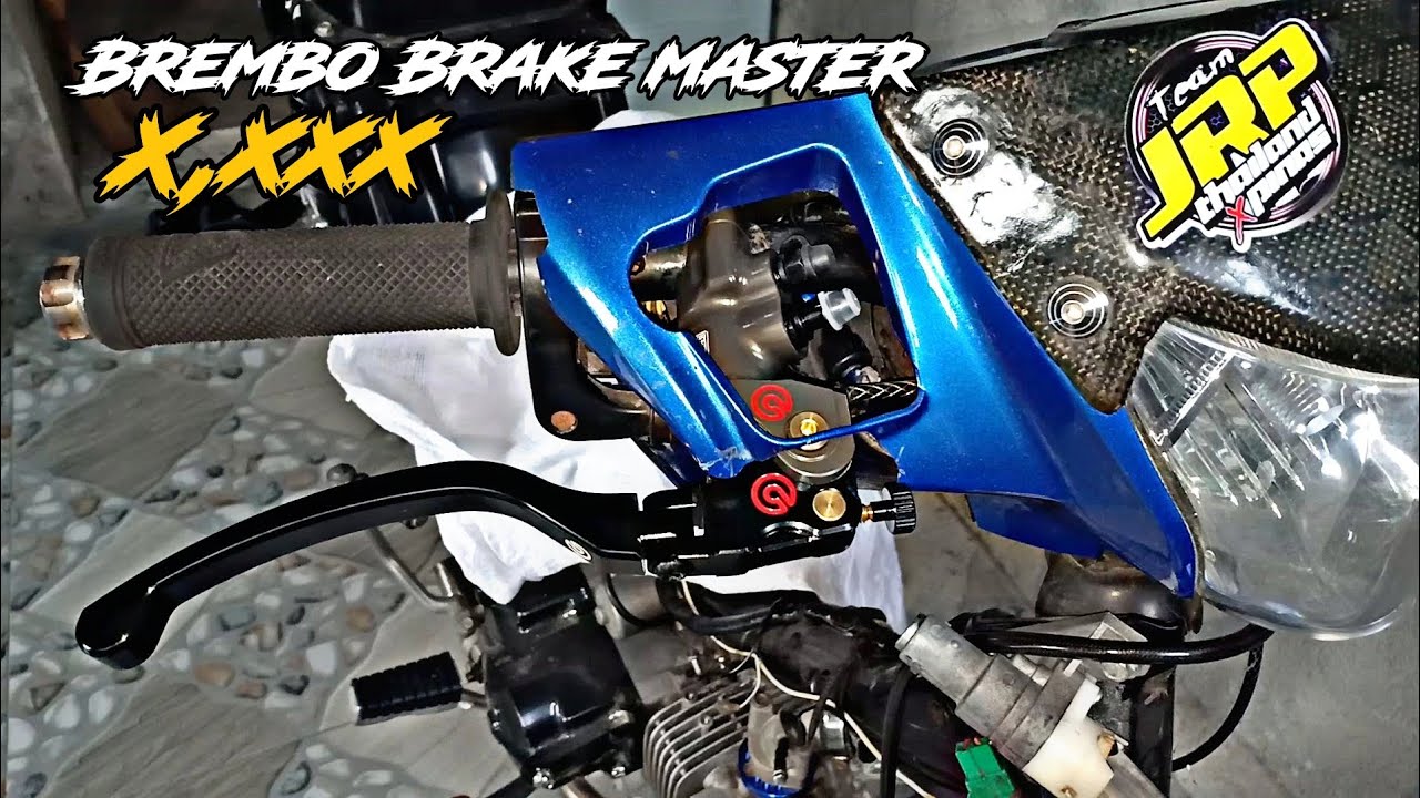 BREMBO ROSSI RED LOGO PREMIUM COPY | SUZUKI SMASH STREETBIKE