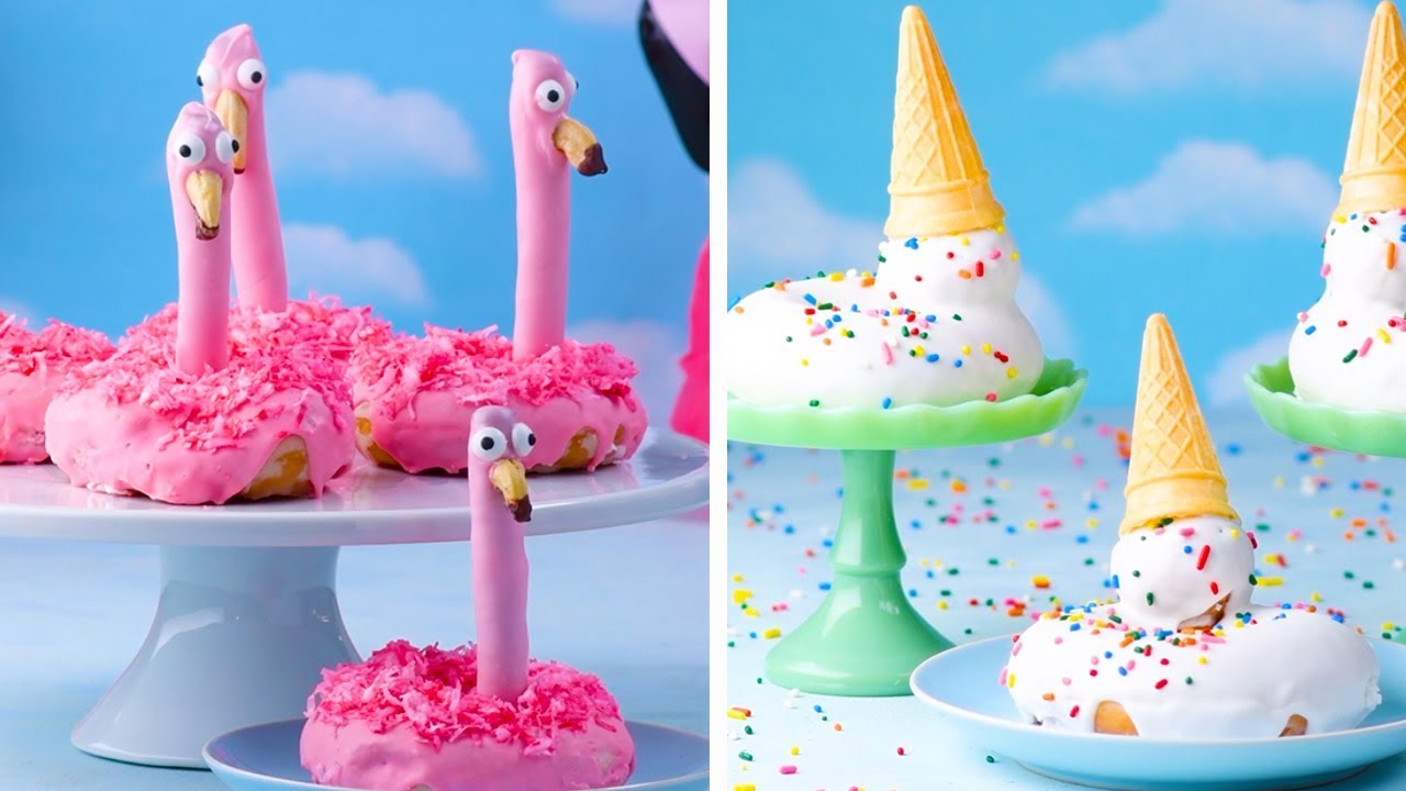 12 Adorable Donut Decoration Ideas | Cakes, Cupcakes and More by So Yummy