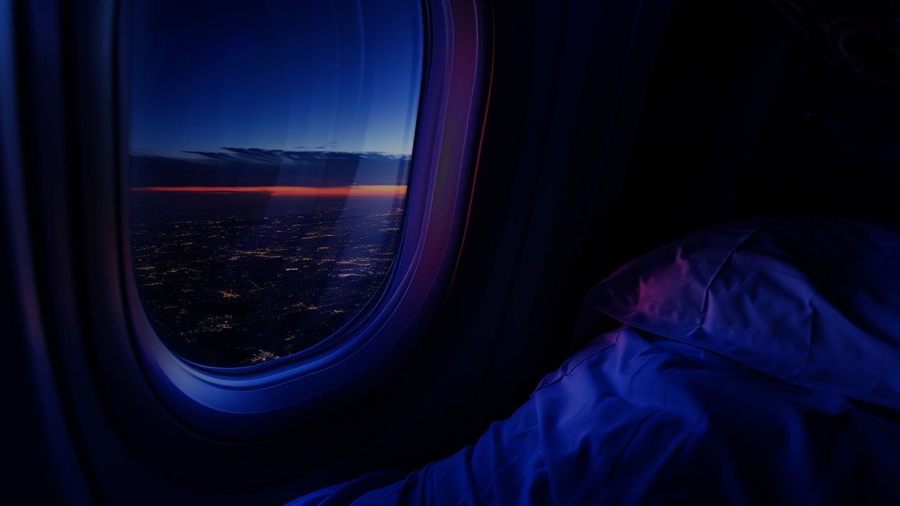 Jet Engine Airplane White Noise | Calming Flight Sounds for Studying, Focus or Sleep | 10 Hours ASMR
