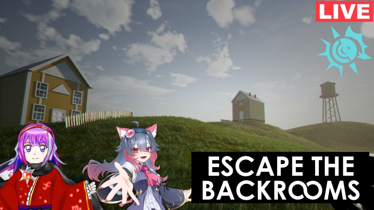 【Escape the Backrooms】階層を転々としまくりな二人【CYANZ Lab. / 紗照カナネ with 東雲こてつ】