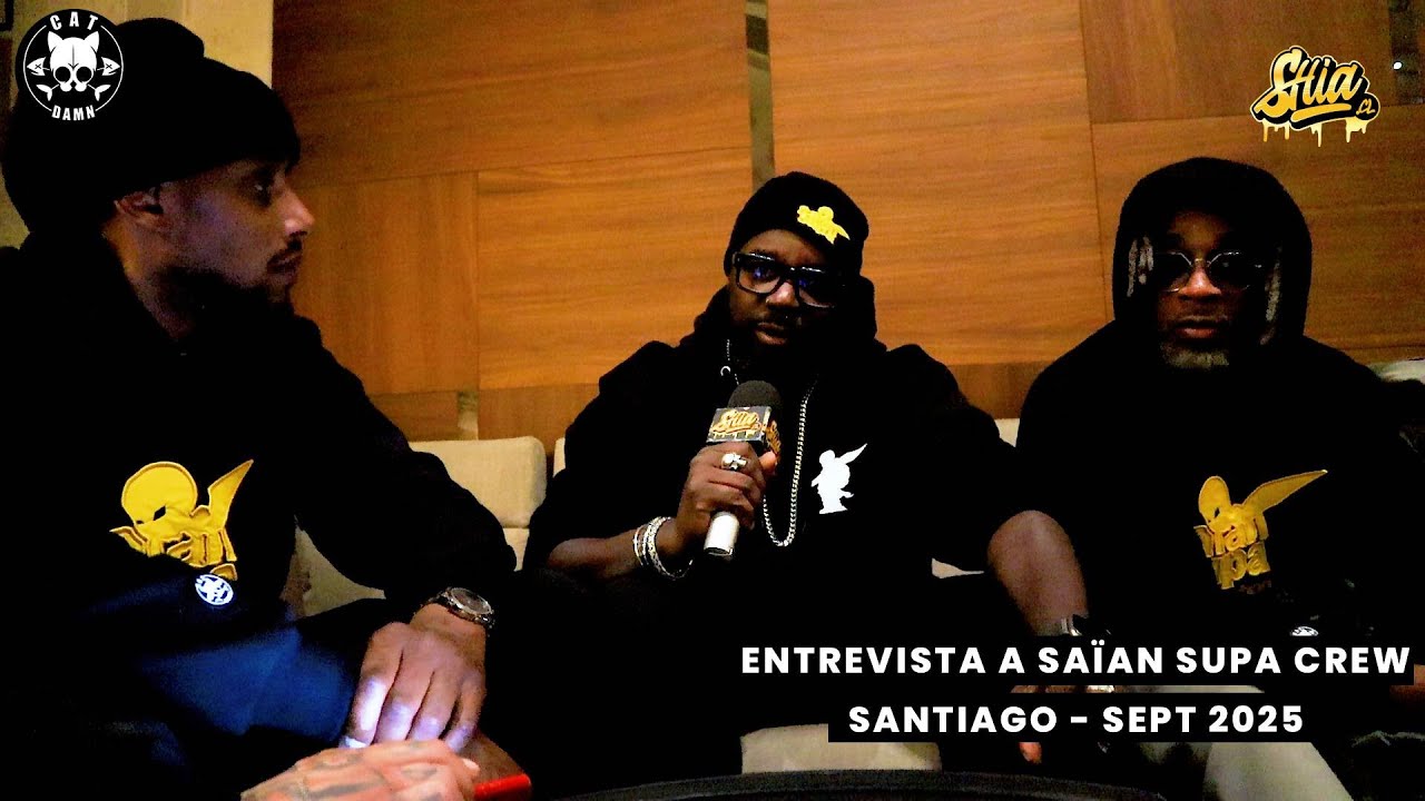 Entrevista a Saïan Supa Crew SSC en Chile | SHIA