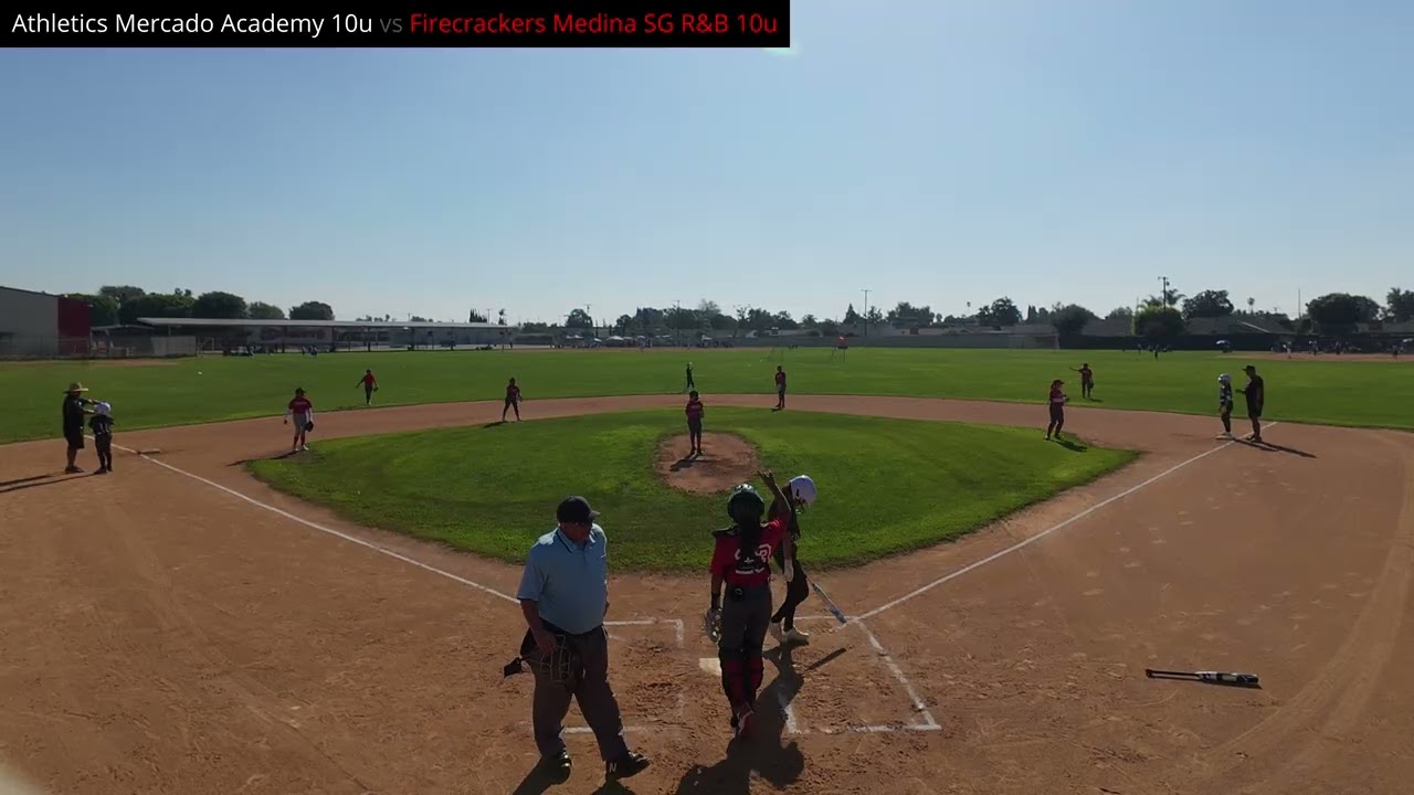 2-7-25 Athletics Mercado Academy 10u vs Firecrackers Medina SG RB 10u