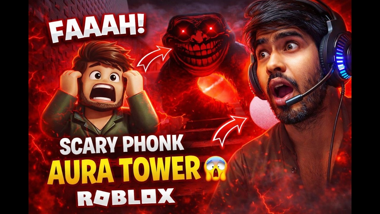 Climb Scary Phonk Aura Tower🔥🎮 #shorts #shortslive #roblox #robloxlive