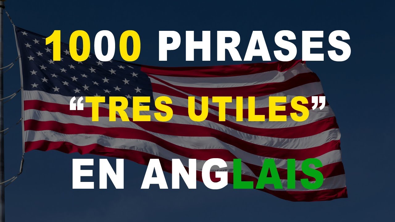1000 Phrases les plus utilis&eacute;es en Anglais