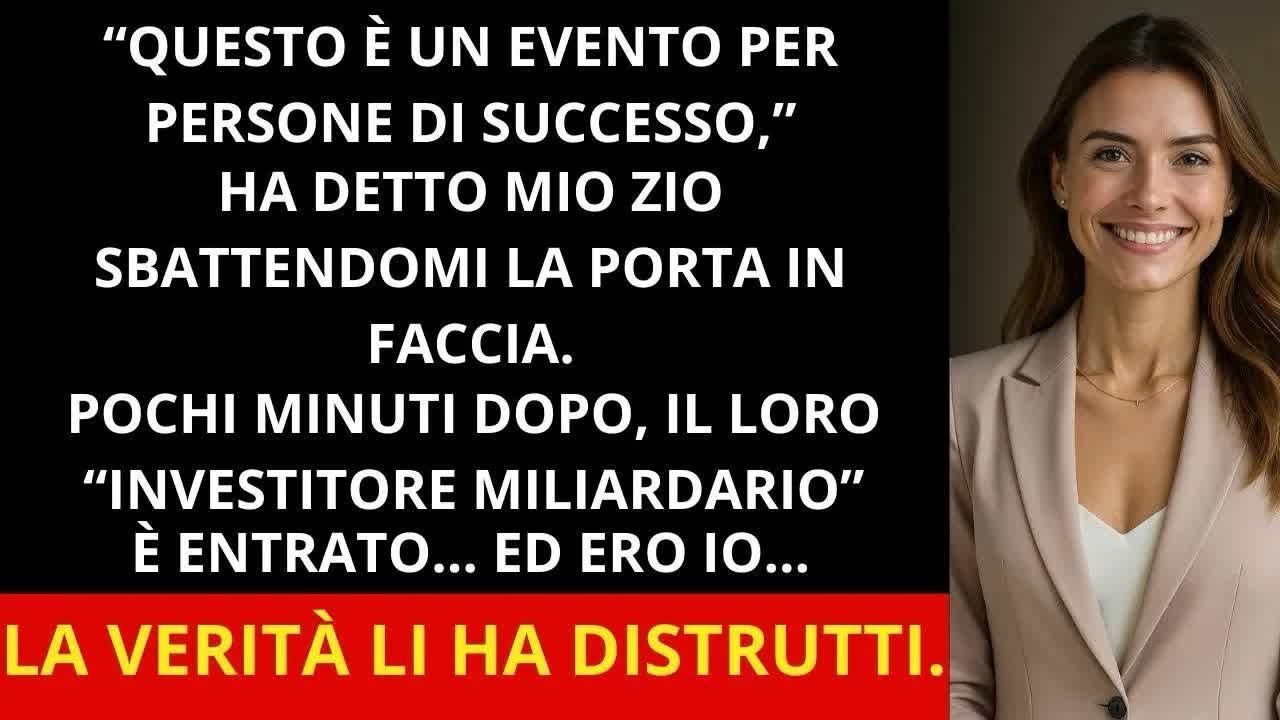 Mi hanno esclusa dalla riunione di famiglia… senza sapere che ero la loro investitrice segreta