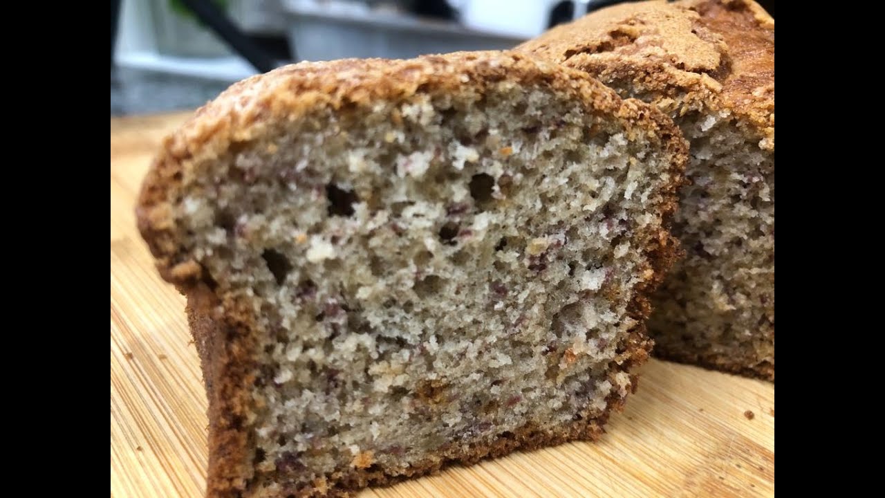 Budín de banana Súper húmedo y Sin Tacc