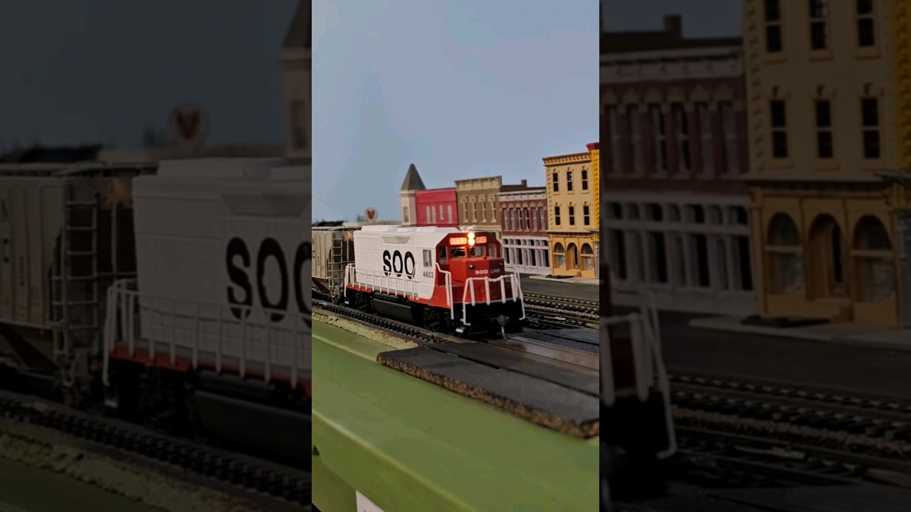 More Soo Line action! #shorts #sooline #modeltrains