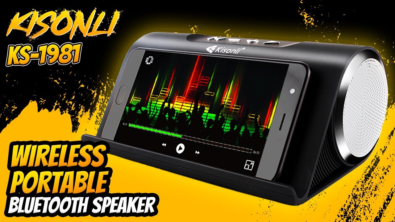 Best Bluetooth Speaker 2022 | Kisonli KS1981 Wireless Speaker Unboxing | Unbox With Tech Wala Bhai