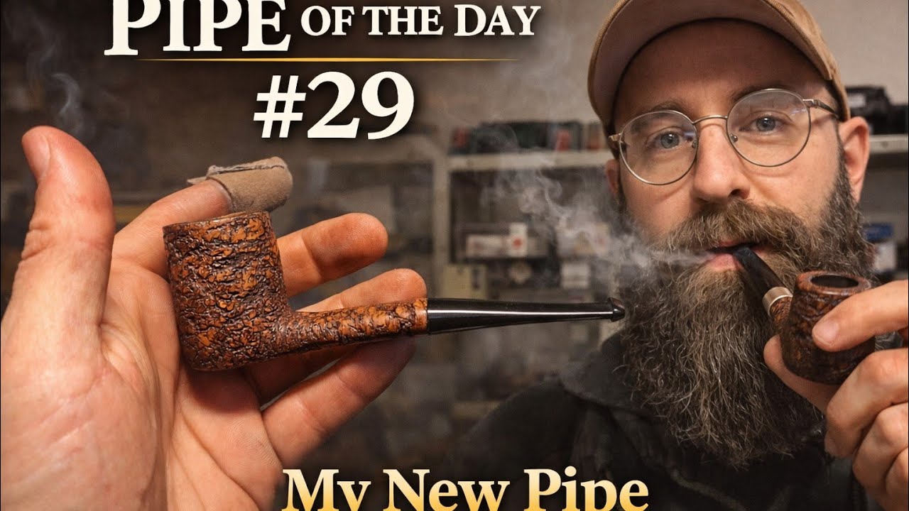Pipe Of The Day #29 YTPC, NEW MY HAND MADE PIPE, + NOS Benner Available
